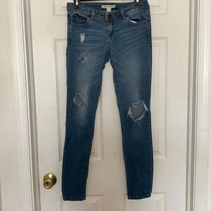 Life in Progress Distressed Jeans Blue Size 26